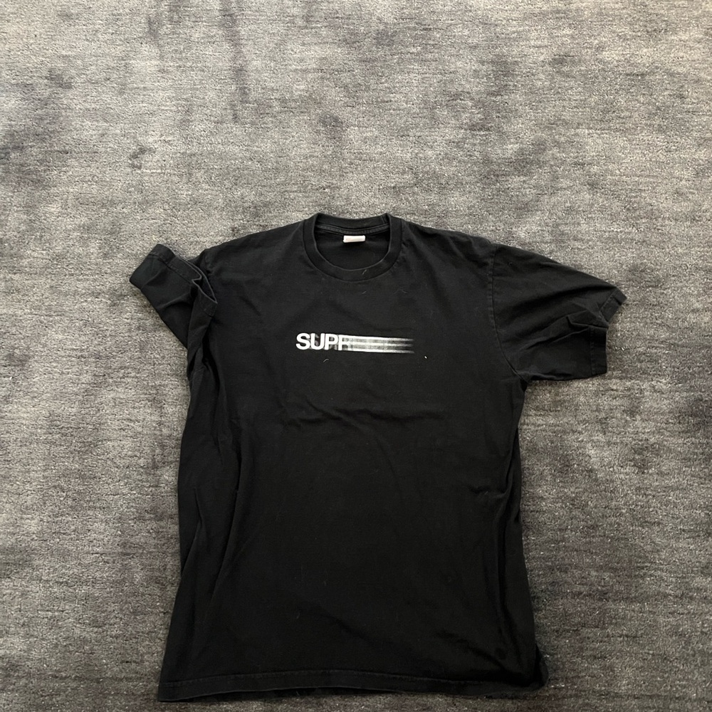 Supreme motion blur tee